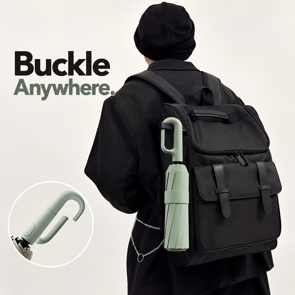 Automatic Folding Umbrella